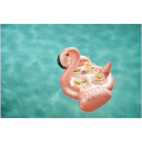 Sunnylife Inflatable Flamingo Family Drink Holder - Rose Gold