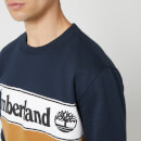 Timberland Men's Cut And Sew Sweatshirt - Dark Sapphire