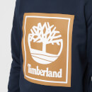 Timberland Men's Stack Logo Sweatshirt - Dark Sapphire