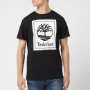 Timberland Men's Stack Logo T-Shirt - Black