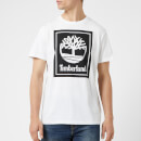 Timberland Men's Stack Logo T-Shirt - White