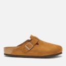 Birkenstock Men's Boston Suede Mules - Mink
