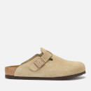 Birkenstock Men's Boston Suede Mules - Taupe
