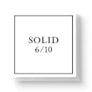 Solid 6/10 Square Greetings Card (14.8cm x 14.8cm)