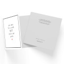 You May Be A Prick But You're My Prick Square Greetings Card (14.8cm x 14.8cm)