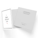 I Tolerate You Square Greetings Card (14.8cm x 14.8cm)