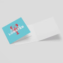He's My Lobster Square Greetings Card (14.8cm x 14.8cm)