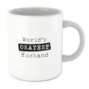 World's Okayest Husband Mug