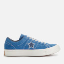 Converse Men's One Star Ox Trainers - Totally Blue/Navy/Egret