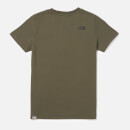 The North Face Kids' Youth Box Short Sleeve T-Shirt - Kelp Tan