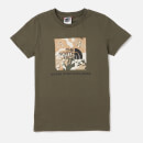 The North Face Kids' Youth Box Short Sleeve T-Shirt - Kelp Tan