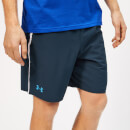 Under Armour Men's Qualifier WG Perf Shorts - Academy/Ether Blue
