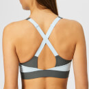 Under Armour Women's Vanish Mid Rib Bra - Pitch Grey