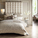 Kylie Minogue Zina Quilt Duvet Cover - Praline