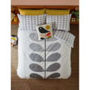 Orla Kiely Placement Scribble Stem Quilt Cover - Grey