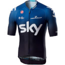 Team Sky Aero Race 6.0 Jersey - Black/Dark Ocean
