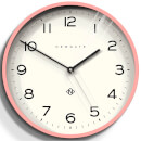 Newgate Number Three Echo Wall Clock - Marshmallow Pink