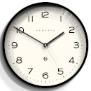 Newgate Number Three Echo Wall Clock - Black