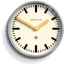 Newgate Luggage Wall Clock - Yellow Hands