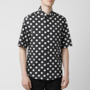 Versus Versace Men's Dot Shirt - Black/White