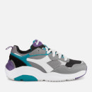 Diadora Whizz Run Trainers - Charcoal Grey/White/Harbor Blue