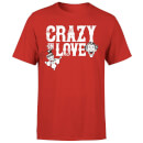 Batman Crazy In Love Men's T-Shirt - Red