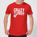 Batman Crazy In Love Men's T-Shirt - Red