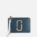 Marc Jacobs Women's Top Zip Wallet - Blue Sea Multi