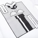 T-shirt Nintendo Original Hero Piranha Plant - Blanc