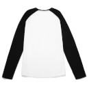 Global Legacy Back to the Future Kana t-shirt met raglanmouwen - Zwart/wit