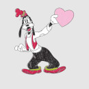 Disney Goofy Love Heart Men's T-Shirt - Grey