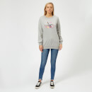 Disney Mickey Mouse Love Friends Women's Sweatshirt - Grey