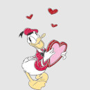 Disney Donald Duck Love Heart Women's Sweatshirt - Grey