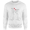 Disney Aristocats We Go Together Sweatshirt - White