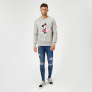 Disney Minnie Mouse Love Heart Sweatshirt - Grey