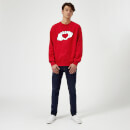 Disney Mickey Heart Hands Sweatshirt - Red