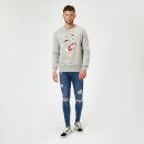 Disney Donald Duck Love Heart Sweatshirt - Grey