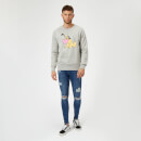 Disney Pluto Love Heart Sweatshirt - Grey