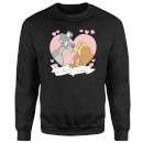 Disney Lady And The Tramp Love Sweatshirt - Black
