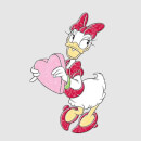 Disney Daisy Duck Love Heart Sweatshirt - Grey