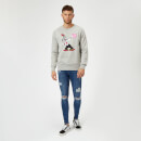 Disney Goofy Love Heart Sweatshirt - Grey
