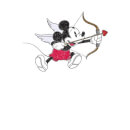 Disney Mickey Cupid Sweatshirt - White