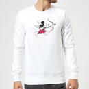Disney Mickey Cupid Sweatshirt - White