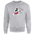 Disney Mickey Cupid Pocket Sweatshirt - Grey