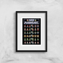 Nintendo Retro Racer Art Print