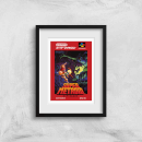 Nintendo Retro Super Metroid Cover Art Print