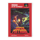 Nintendo Retro Super Metroid Cover Art Print