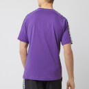 Kappa Men's Banda Coen Short Sleeve T-Shirt - Violet Black