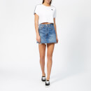 Kappa Women's Banda Apua Cropped Short Sleeve T-Shirt - White