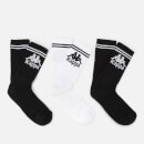 Kappa Authentic Soccar Socks - 3 Pack - Black